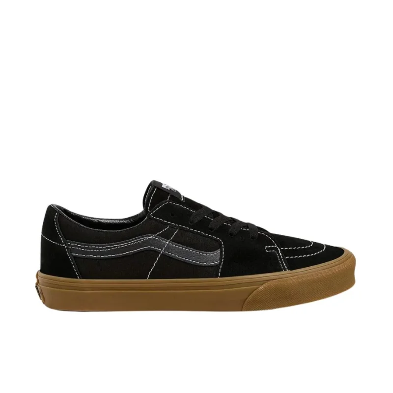 SNEAKERS VANS SK8-LOW GUM BLACK Nouvel Arrivage