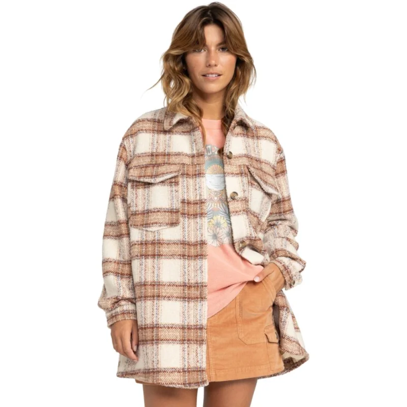 CHEMISE ROXY CHECK THE SWELL IIII Offre Limitée
