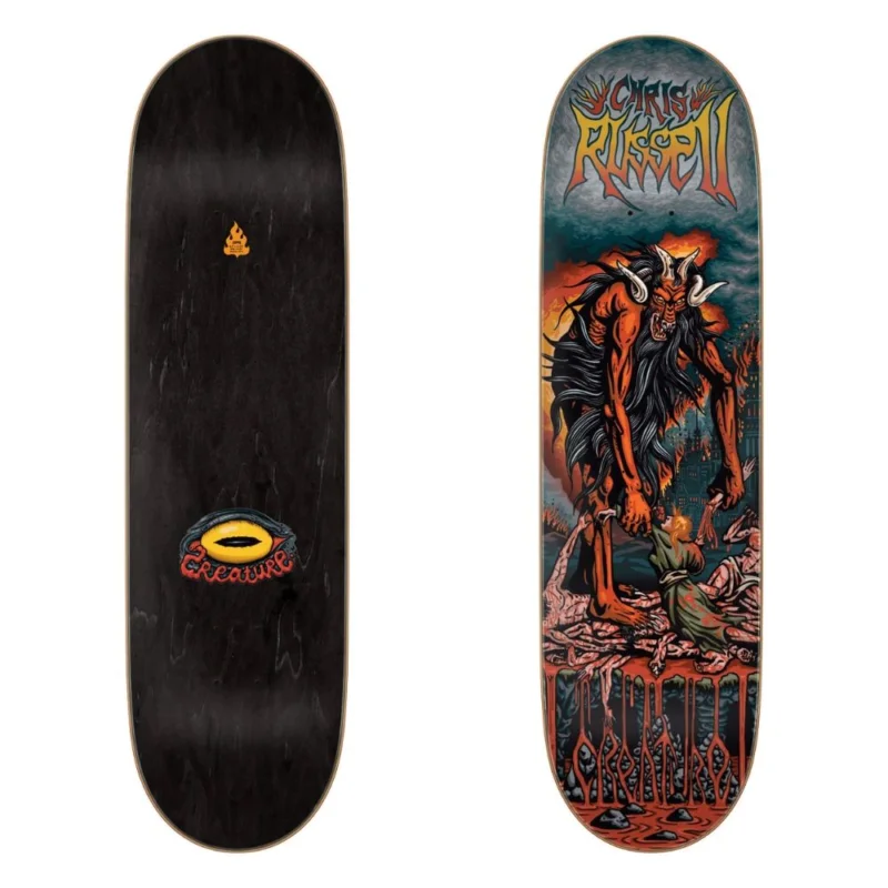 PLANCHE DE SKATE CREATURE RUSSELL BEASTIAL PRO 8.6‘‘ Achat Immédiat