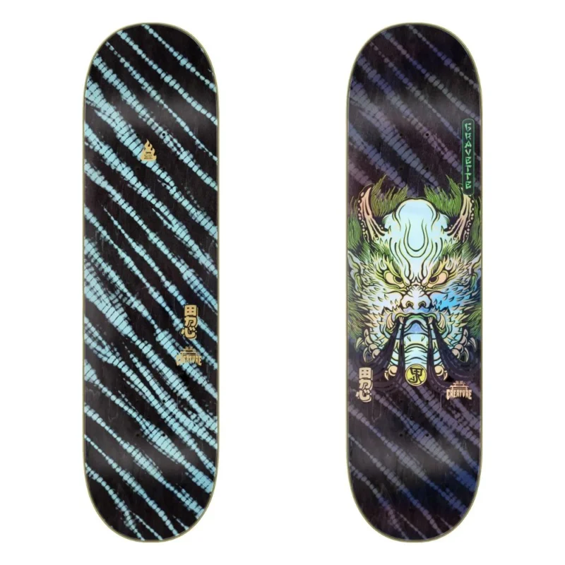PLANCHE DE SKATE CREATURE GRAVETTE SHRINE PRO 8.3‘‘ Authentique