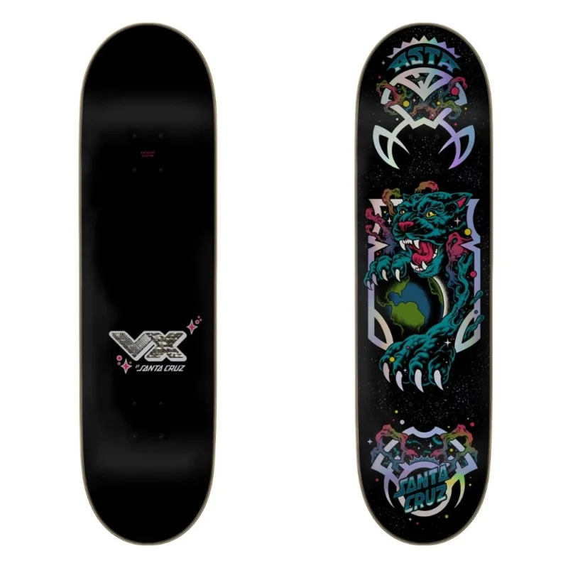 Jusqu'à Épuisement Des Stocks PLANCHE DE SKATE SANTA CRUZ ASTA SPACE CAT VX 8.25‘‘