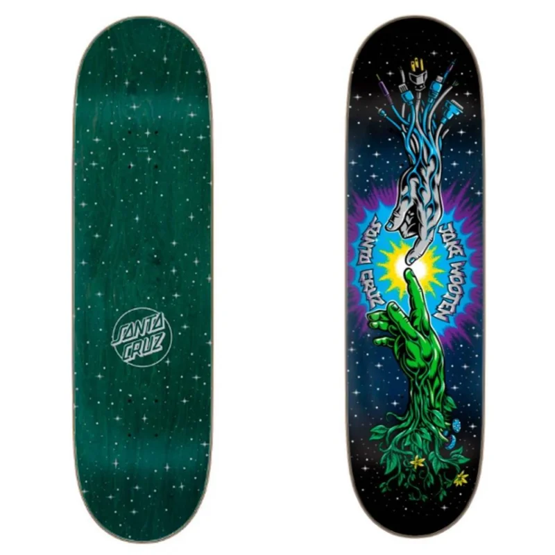 PLANCHE DE SKATE SANTA CRUZ WOOTEN CONTACT PRO 8.5‘‘ Promotion Saisonnière