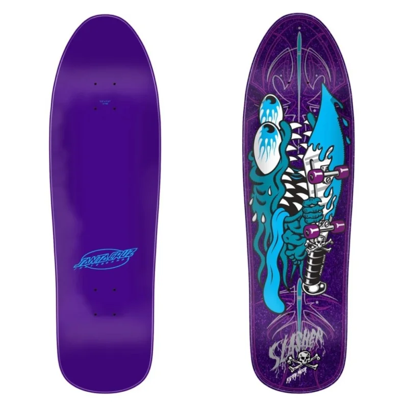 PLANCHE DE SKATE SANTA CRUZ MEEK PINSTRIPE SLASHER SHAPED 9.23‘‘ Marque