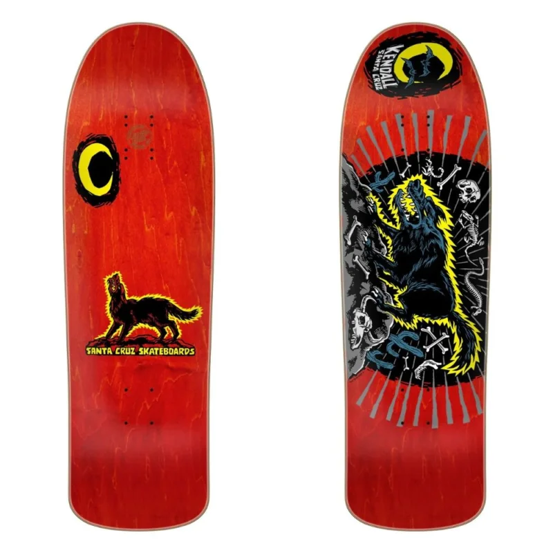 PLANCHE DE SKATE SANTA CRUZ KENDALL WOLF REISSUE 9.28‘‘ Produit De Marque