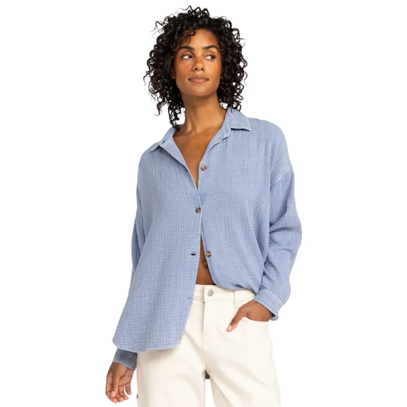 CHEMISE ROXY MORNING TIME WASHED Remise