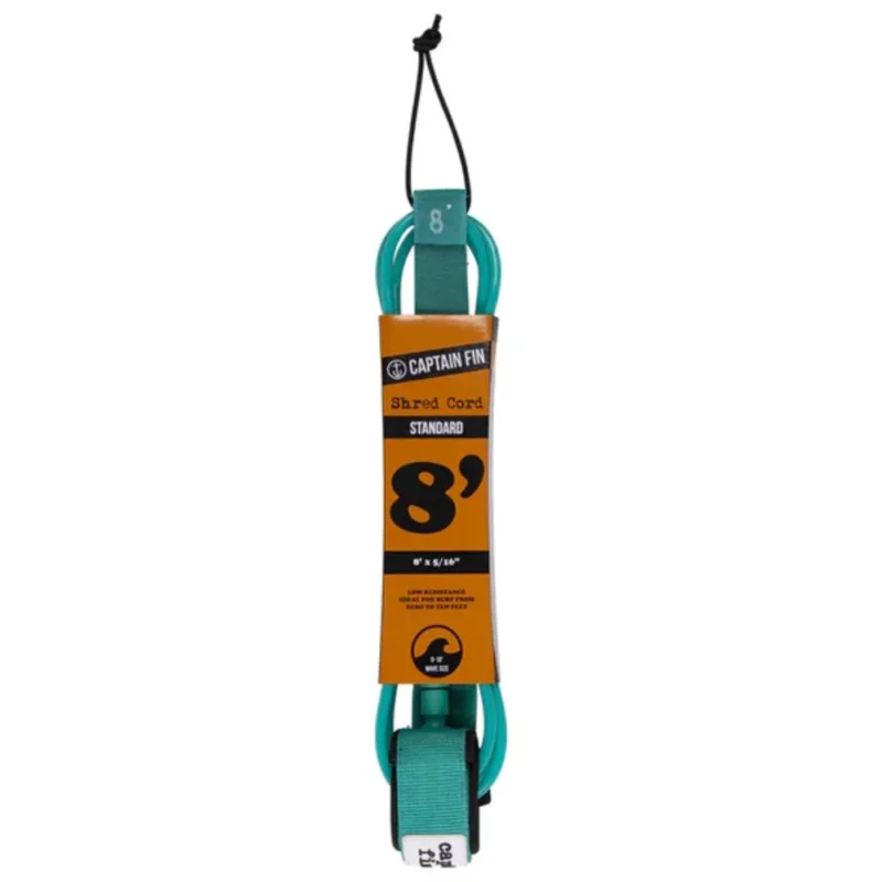 LEASH CAPTAIN FIN CO SHRED CORD STANDARD 8‘ Achat Immédiat