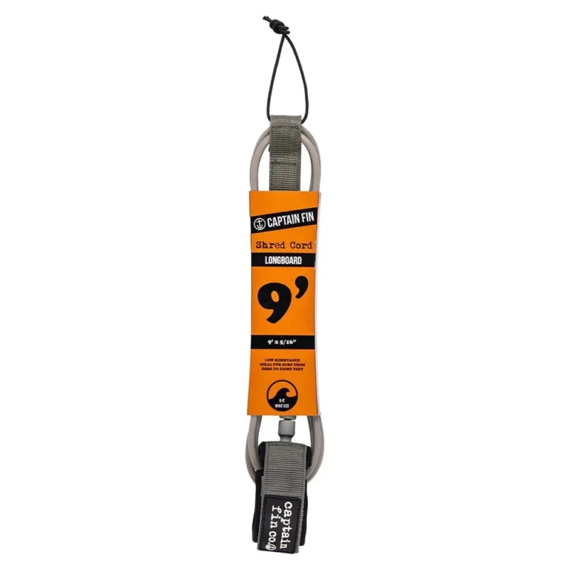 Nouvelle Collection LEASH CAPTAIN FIN CO SHRED CORD STANDARD 9‘
