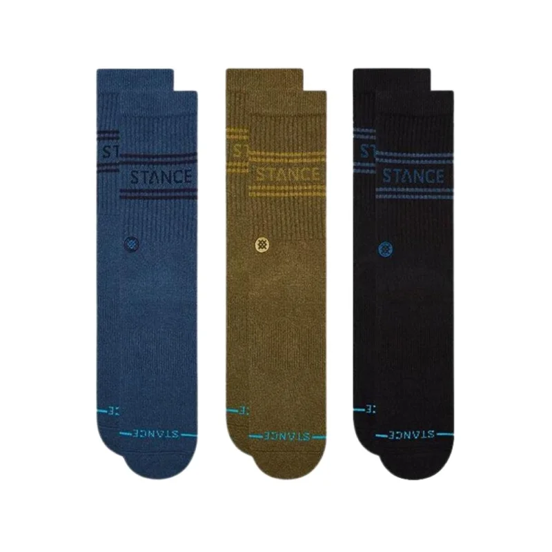 Prix Promo CHAUSSETTES STANCE BASIC CREW (3 PACK)