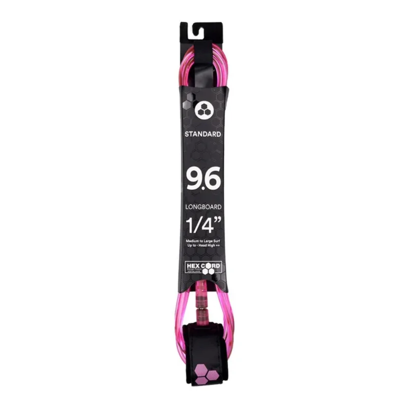 Usine Directe LEASH CHANNEL ISLANDS HEX CORD PINK 9.6 1/4‘‘