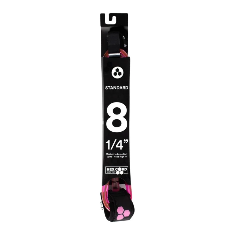LEASH CHANNEL ISLANDS HEX CORD 8 1/4‘‘ Super Prix