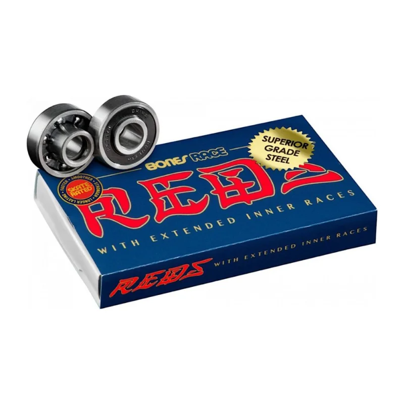ROULEMENTS BONES RACE REDS 608 (8 PACK) Prix Bas