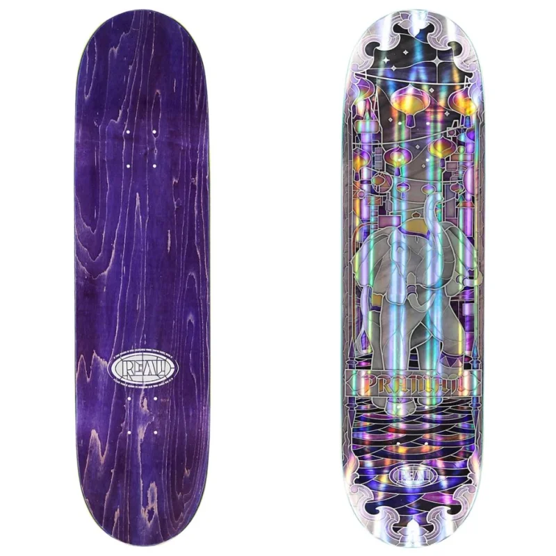 Dernière Chance PLANCHE DE SKATE REAL CATHEDRAL HOLOGRAPHIC PRAMAN 8.5‘‘