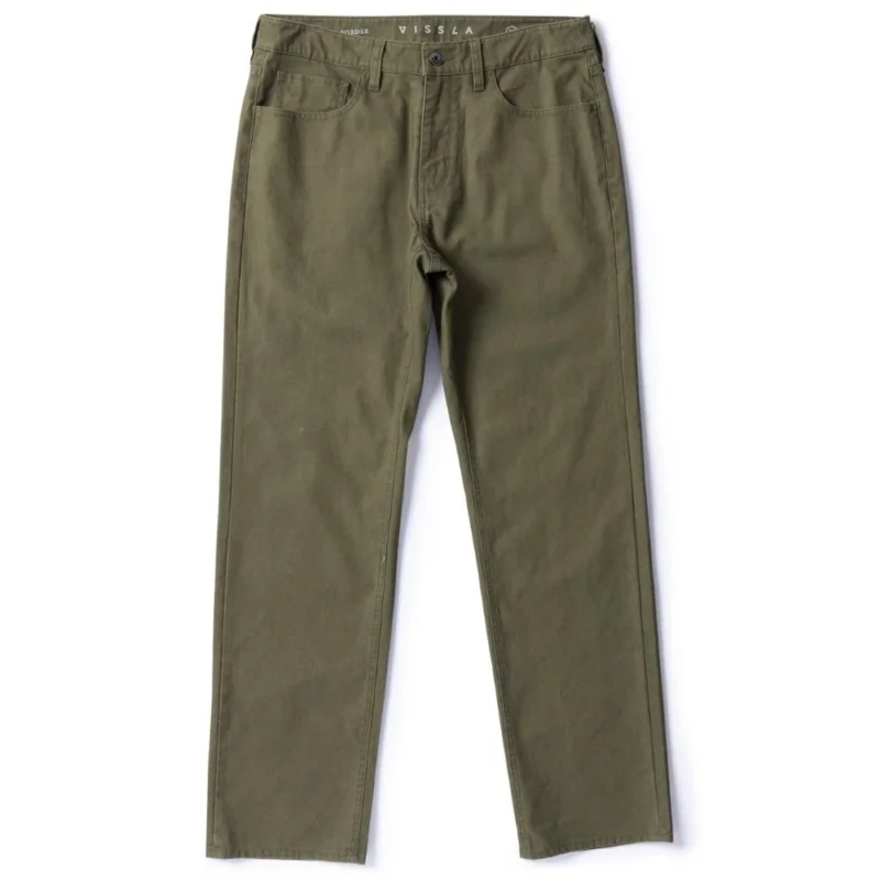 Authentique PANTALON VISSLA BORDER CANVAS 5 PKT