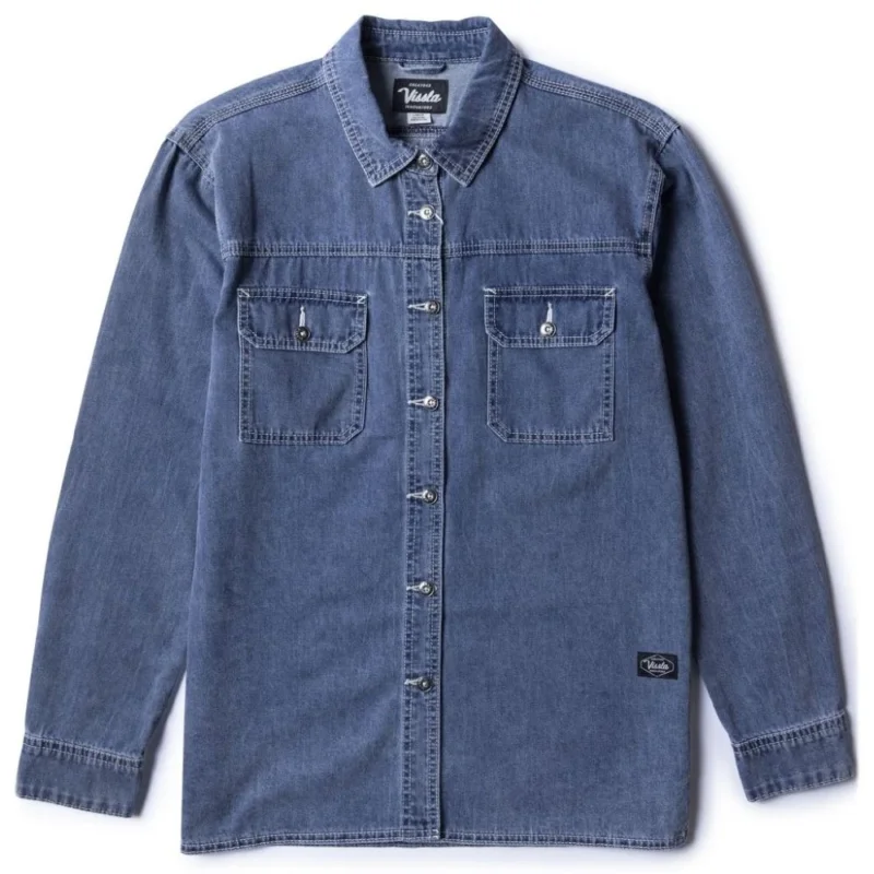CHEMISE VISSLA CREATORS DENIM WORKSHIRT Vente Directe