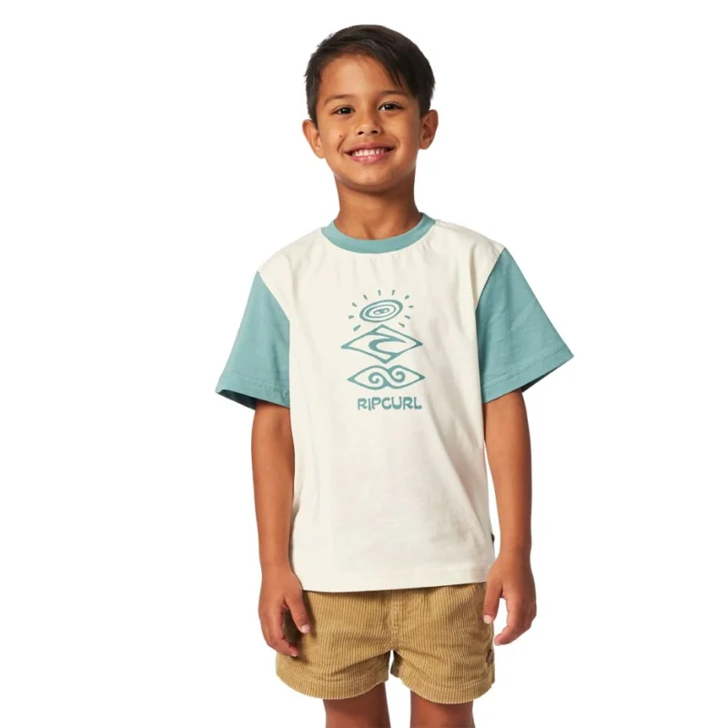 Dernier Modèle T-SHIRT RIP CURL GROM ENERGY SEARCH
