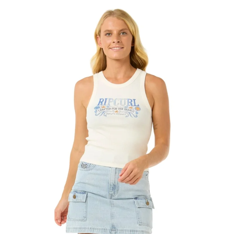 Jusqu'à Épuisement Des Stocks T-SHIRT RIP CURL LUNA RIBBED TANK