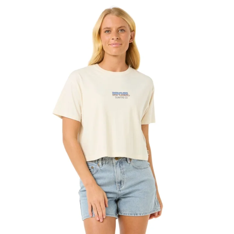 Remise T-SHIRT RIP CURL SUN & SEA CROP