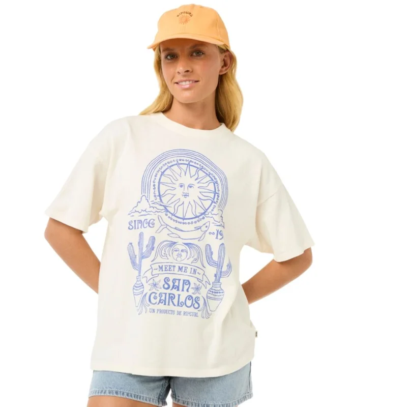 Produit De Marque T-SHIRT RIP CURL SAN CARLOS HERITAGE