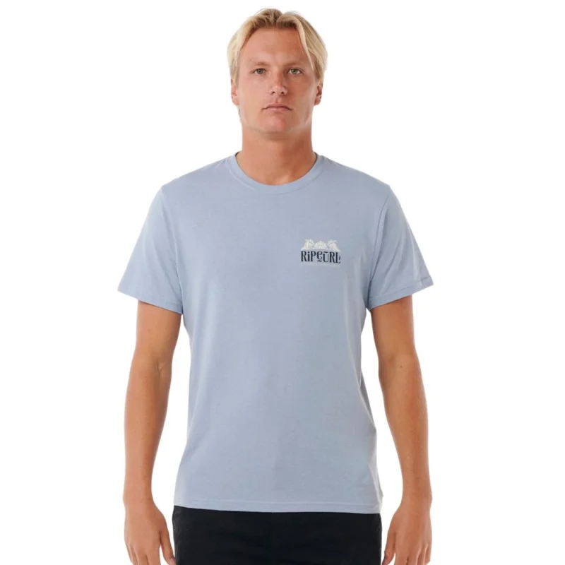 Meilleure Vente T-SHIRT RIP CURL DOWN THE LINE