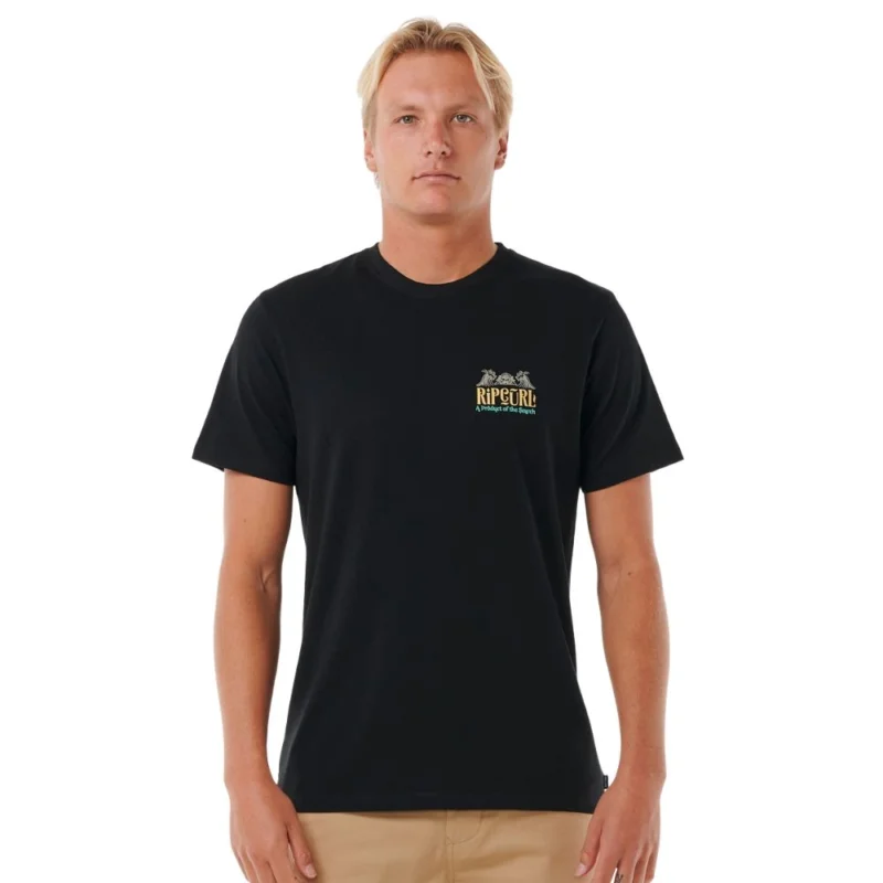 Authentique T-SHIRT RIP CURL DOWN THE LINE