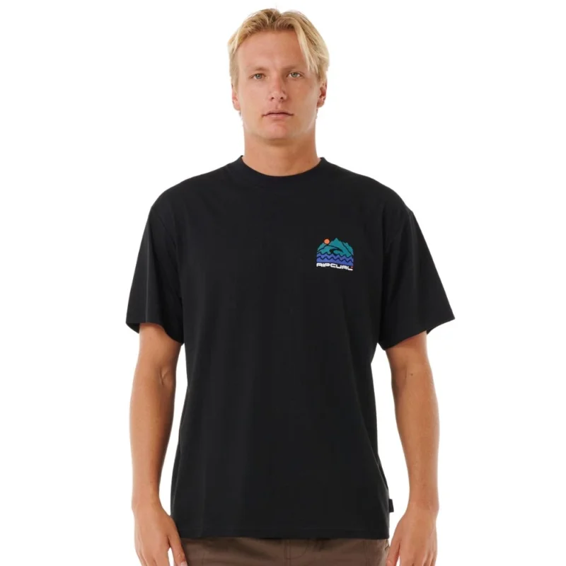 T-SHIRT RIP CURL VAPORCOOL SEARCH TREK Nouvelle Collection