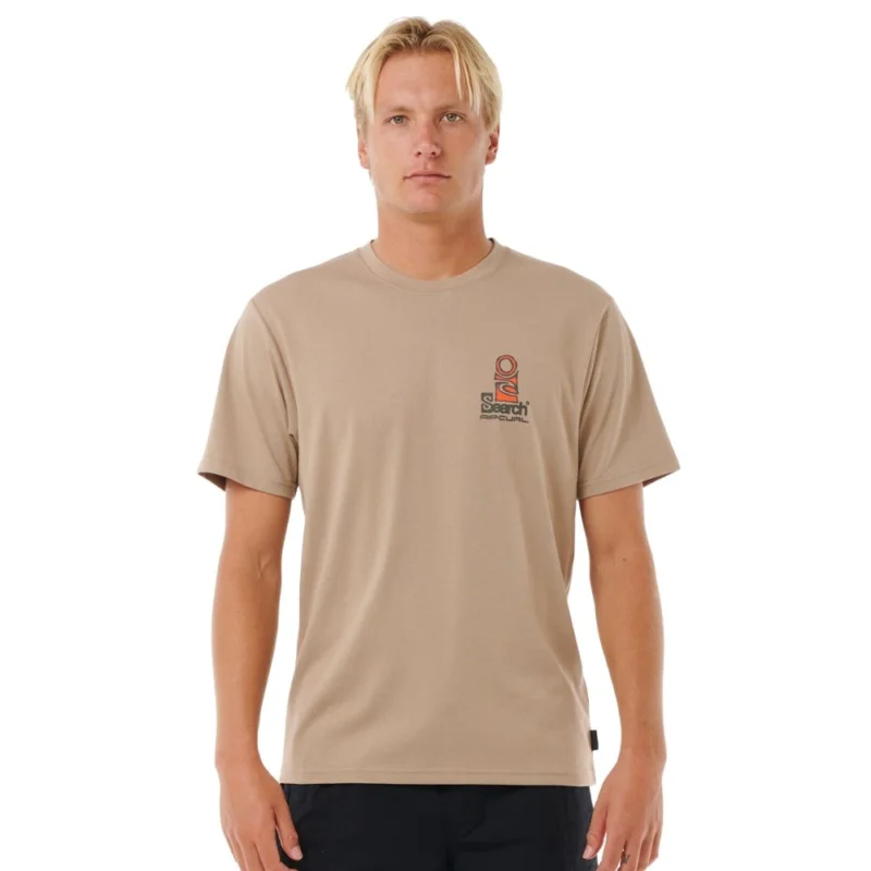 Jusqu'à Épuisement Des Stocks T-SHIRT RIP CURL VAPORCOOL SEARCH STACK