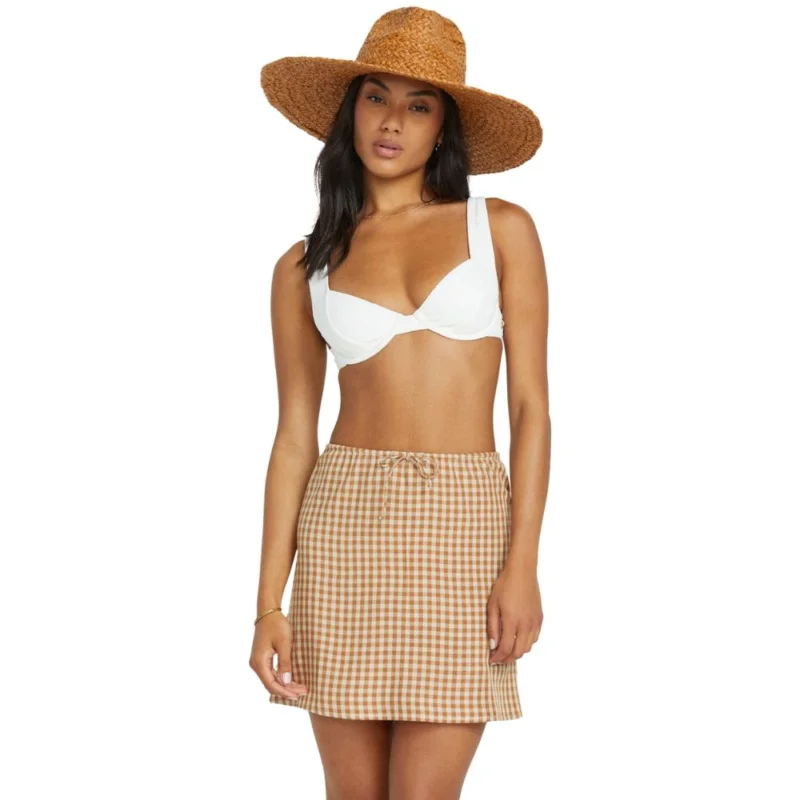 JUPE BILLABONG LIL CHECK Expédié Aujourd'hui