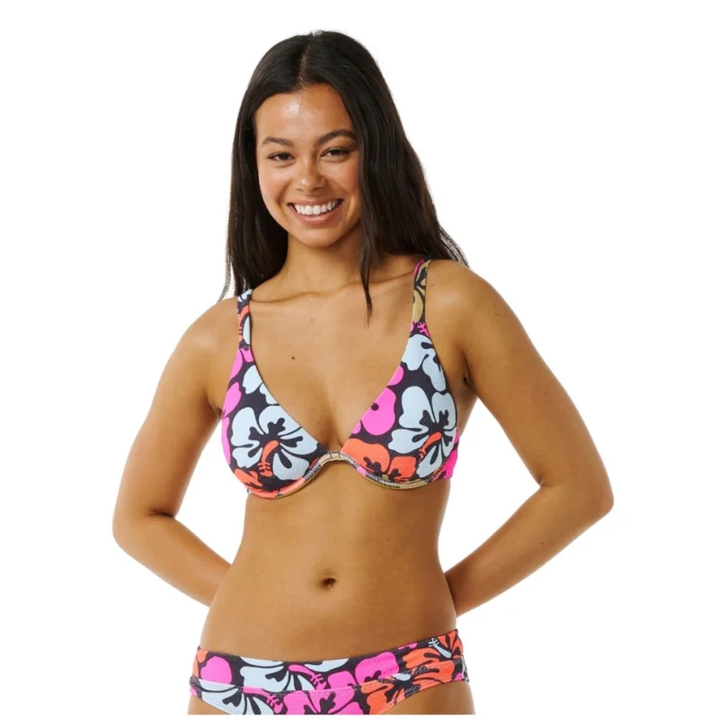 Produit De Marque TOP BIKINI RIP CURL HIBISCUS HEAT D-DD BALCONETTE
