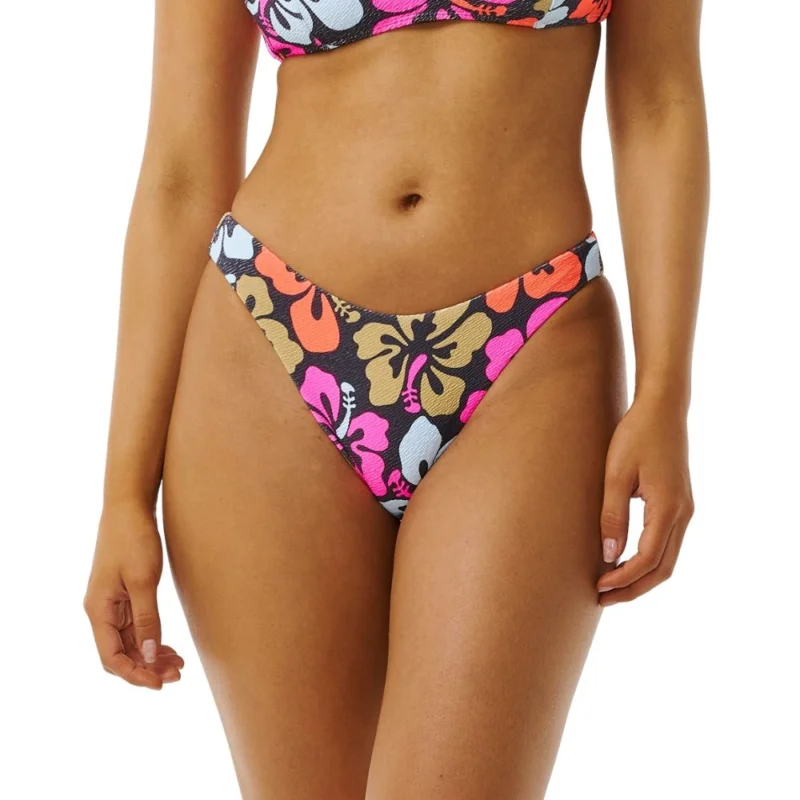 BIKINI CULOTTE RIP CURL HIBISCUS HEAT HI CUT CHEEKY Meilleur Choix