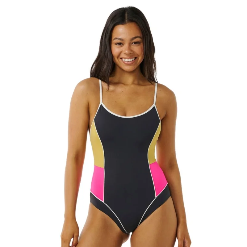 BIKINI RIP CURL HIBISCUS HEAT SPLICE ONE PIECE Produit De Marque