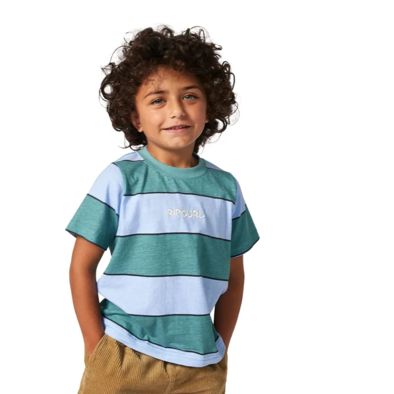 Achat Immédiat T-SHIRT RIP CURL GROM ENERGY STRIPE BOY