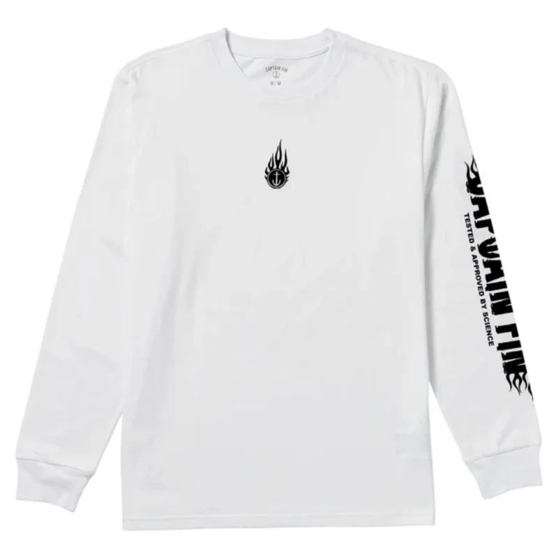 T-SHIRT CAPTAIN FIN FIN FLAME Livraison Express