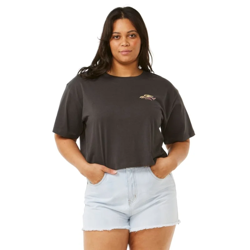 Jusqu'à Épuisement Des Stocks T-SHIRT RIP CURL ROLLING CURL