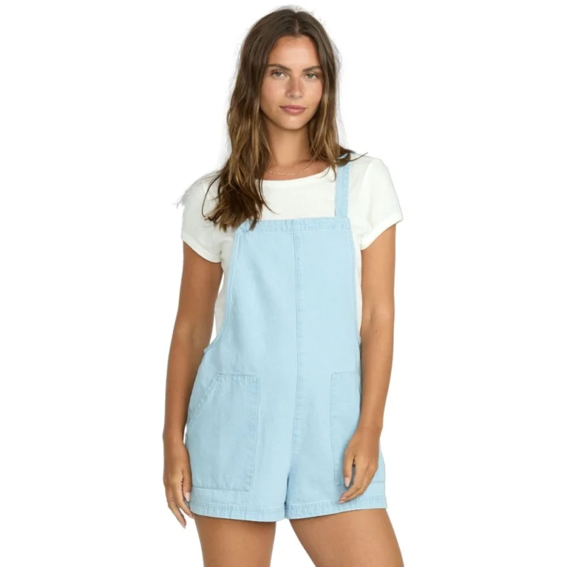PETO BILLABONG BEACH CRUSH DENIM OVERALL Dernier Modèle