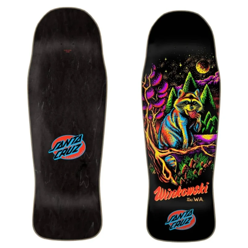 TABLA SKATE SANTA CRUZ WINKOWSKI TRASH PANDA PRO SHAPED 10.34 Solde