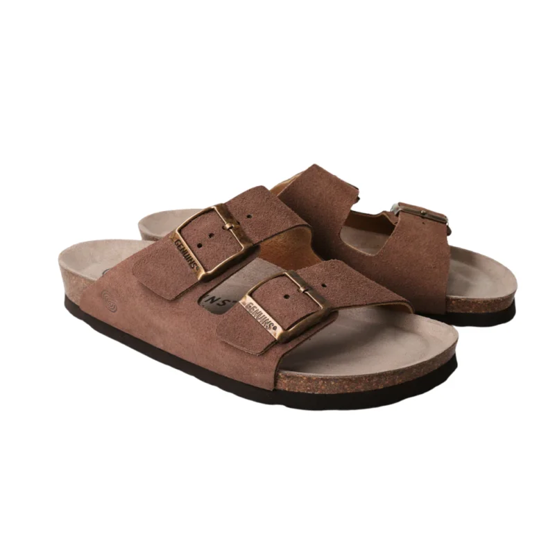 SANDALIA GENUINS HAWAII VELOUR TERRA Promotion Saisonnière