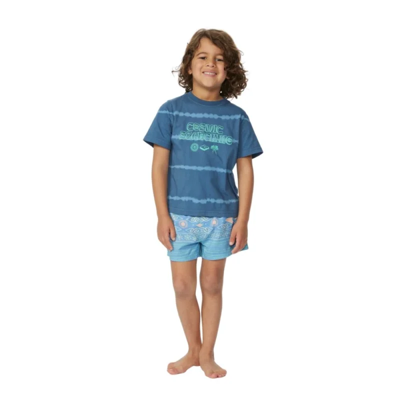 T-SHIRT RIP CURL MYSTIC WAVES SLOGAN TEE - BOYS Commande En Gros