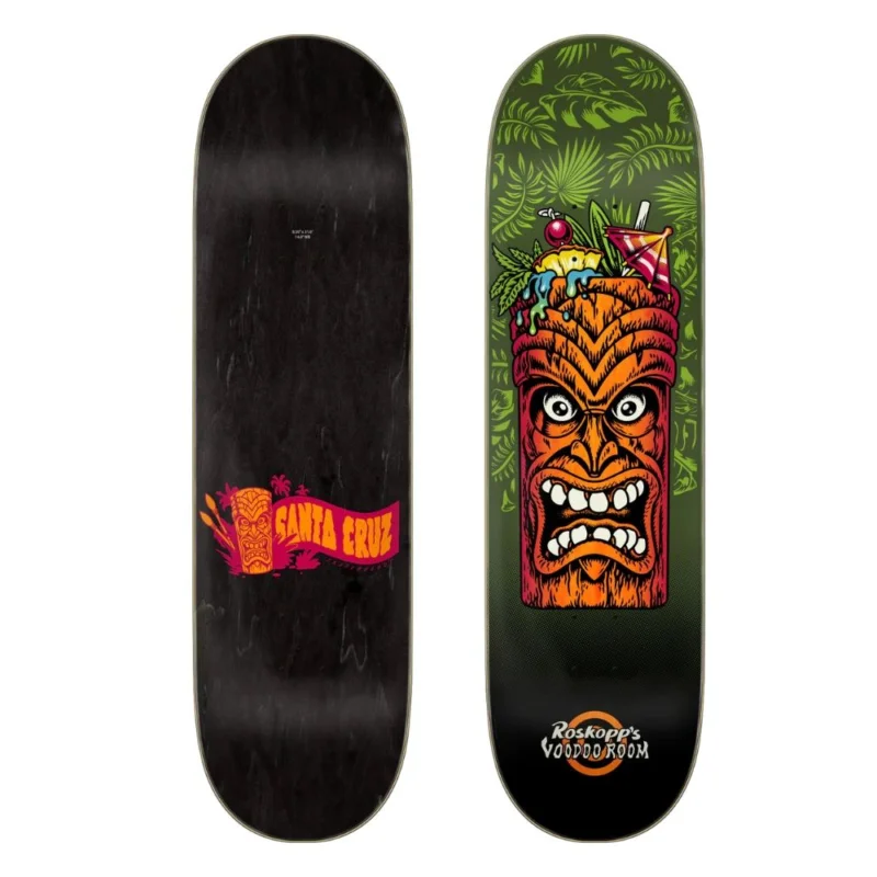 Haute Qualité TABLA SKATE SANTA CRUZ ROSKOPP TIKI MUG PRO 8.50‘‘