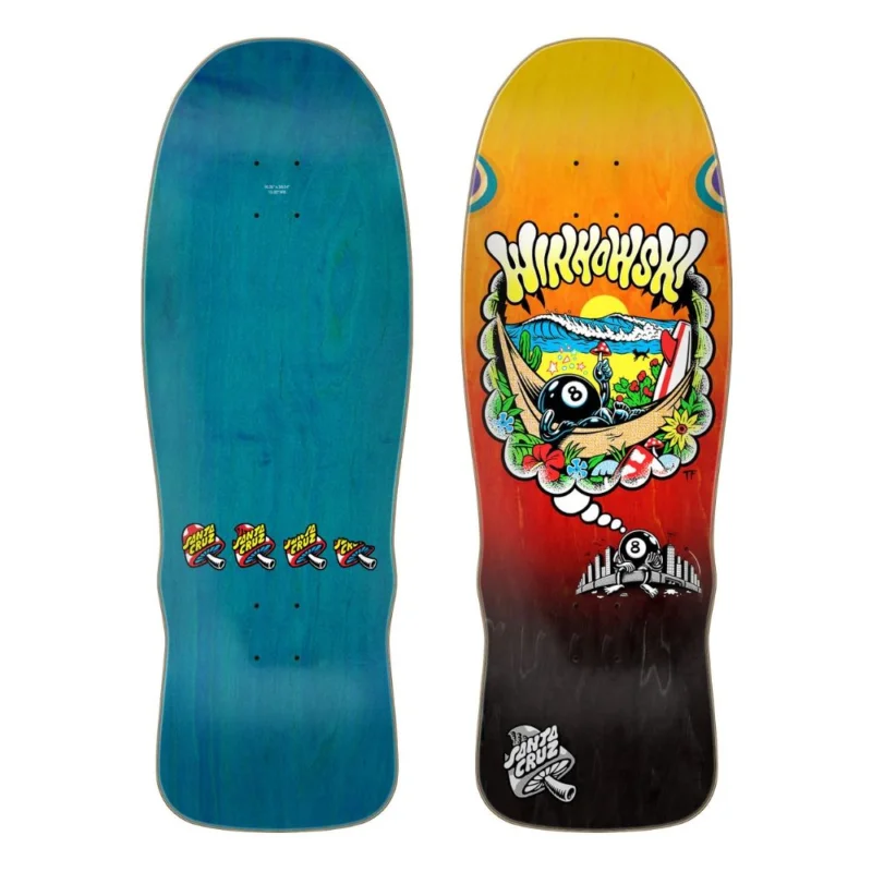Certifié TABLA SKATE SANTA CRUZ WINKOWSKI 8BALLR DAY DREAM PRO SHAPED
