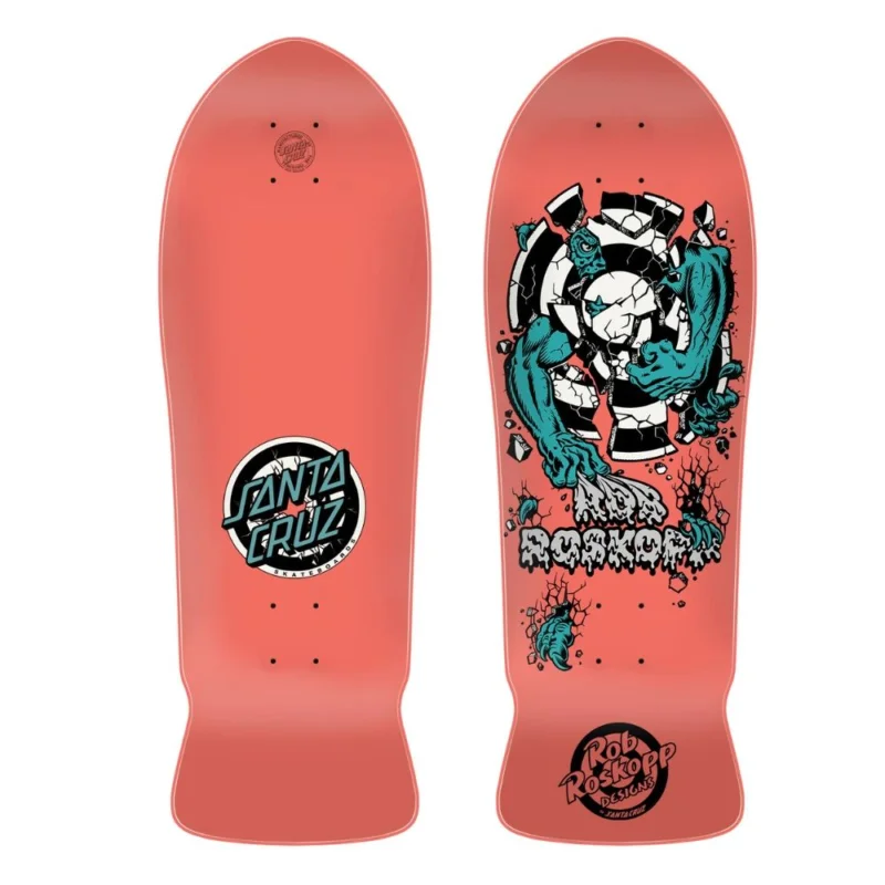 Nouvel Arrivage TABLA SKATE SANTA CRUZ ROSKOPP THREE REISSUE 10.17‘‘