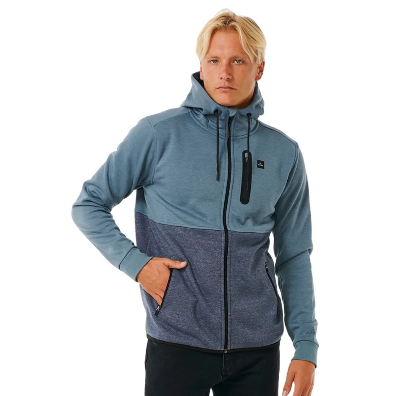CAPUCHE RIP CURL ANTI SERIES DEPARTED ZIP THR Promotion Saisonnière