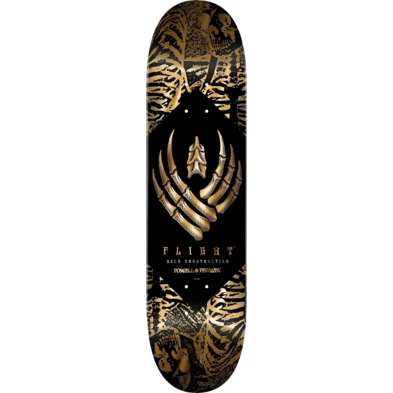 PLANCHE DE SKATE POWELL PERALTA FLIGHT SKELETON GOLD FOIL 8.63‘‘ Meilleur Choix