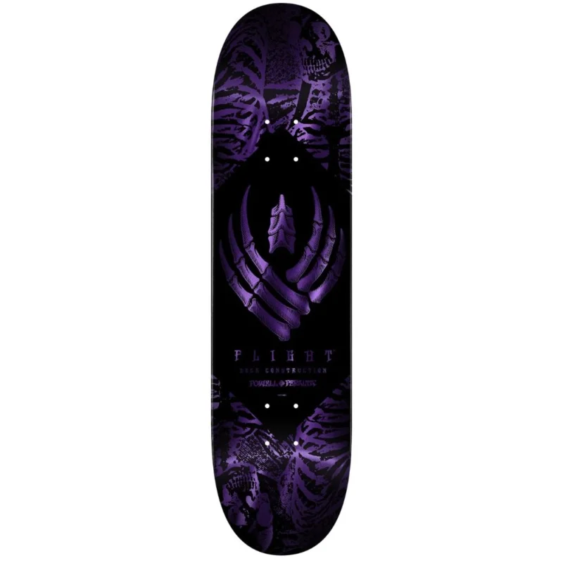 Populaire PLANCHE DE SKATE POWELL PERALTA PRO FLIGHT SKELETON PURPLE FOIL 9‘‘