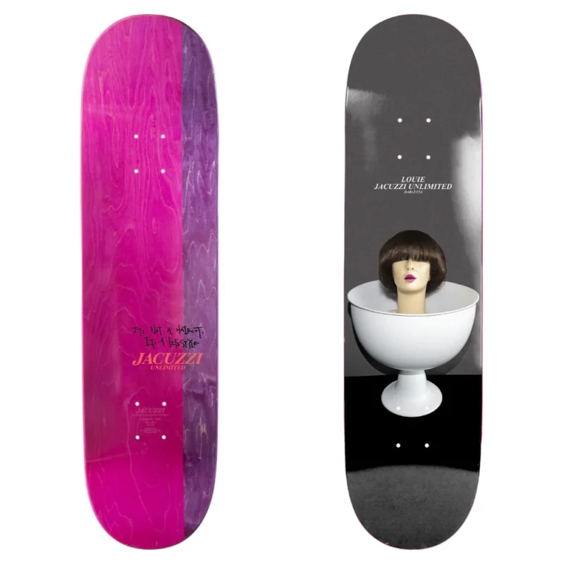 PLANCHE DE SKATE JACUZZI LOUIE BARLETTA BOWL EX7 8.25‘‘ Petit Prix