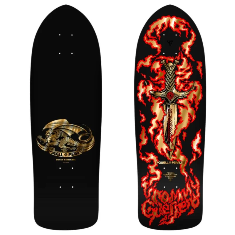 PLANCHE DE SKATE POWELL PERALTA BONES BRIGADE TOMMY GUERRERO 9.75‘‘ Seulement Aujourd'hui