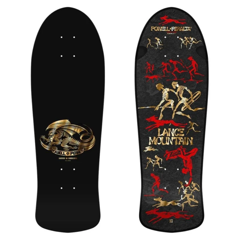 PLANCHE DE SKATE POWELL PERALTA BONES BRIGADE LANCE MOUNTAIN 9.9‘‘ Dernier Modèle