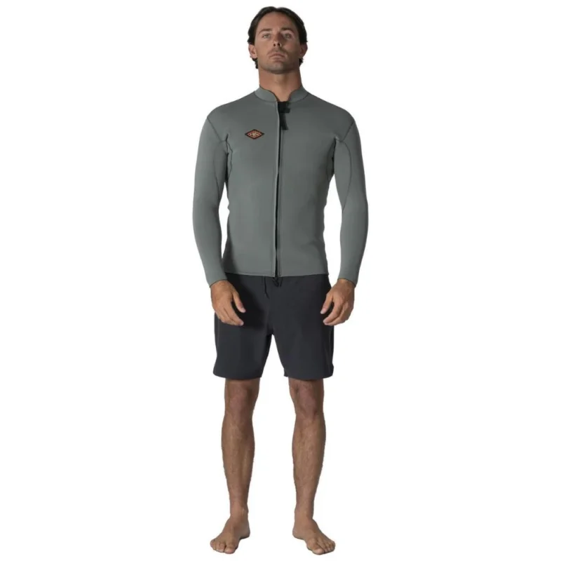 Expédition Rapide VESTE NÉOPRÈNE VISSLA SOLID SETS 2MM FRONT ZIP JACKET
