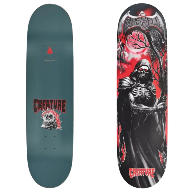 TABLA SKATE CREATURE RUSSELL METAL XX PRO 8.60‘‘ Promotion Saisonnière