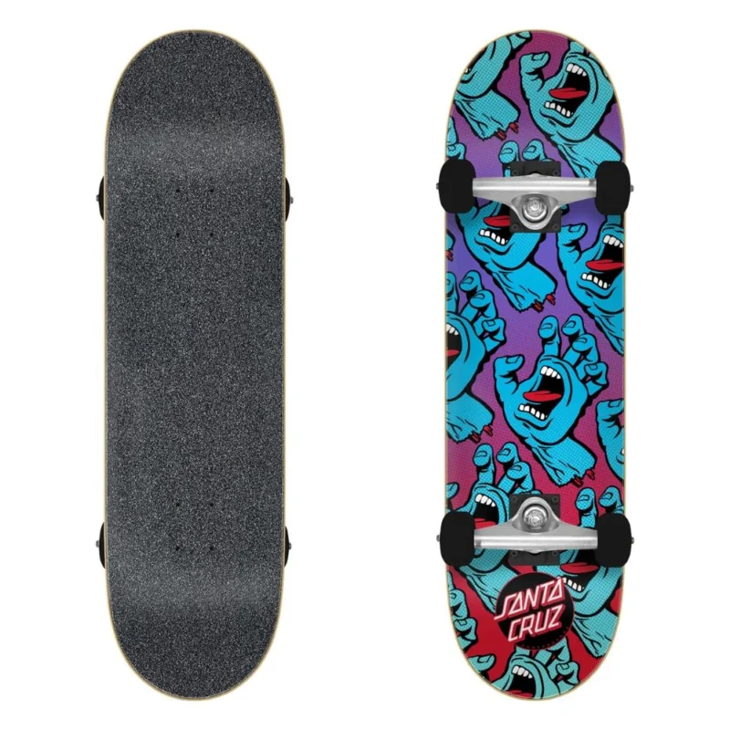 Bon Marché PLANCHE DE SKATE SANTA CRUZ GRADIENT HANDS MICRO 7.50‘‘