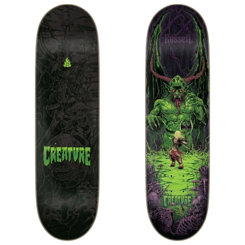 Paiement Sécurisé PLANCHE DE SKATE CREATURE RUSSELL SWAMP PRO 8.60‘‘